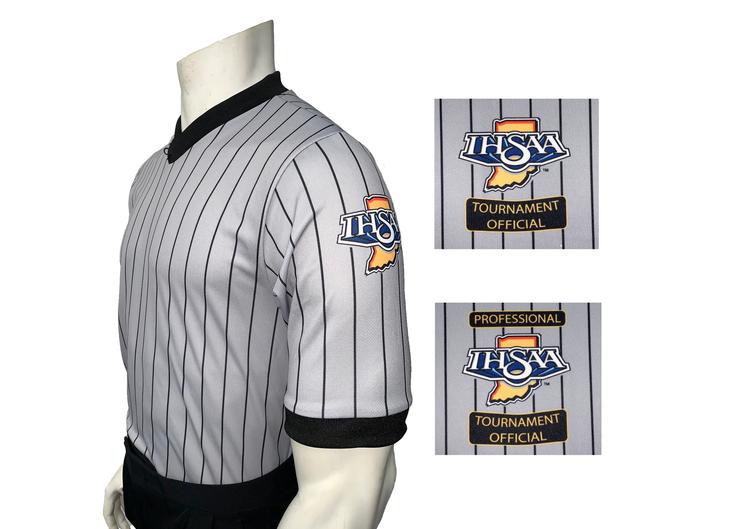 USA205IN-607 "BODY FLEX" "IHSAA" Short Sleeve Wrestling V-Neck Shirt (3 Options Available) - Officially Dalco